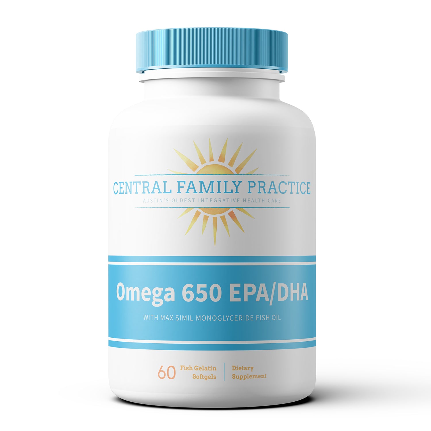 Omega 650 EPA DHA 60ct Central Family Practice